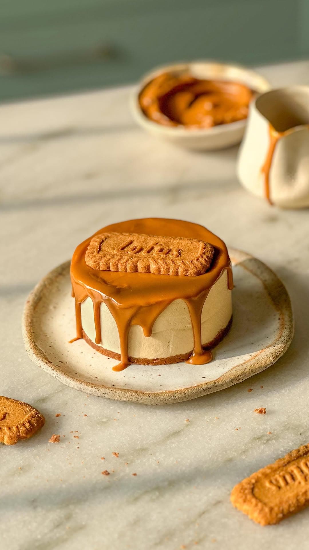 Biscoff Cheesecake for One